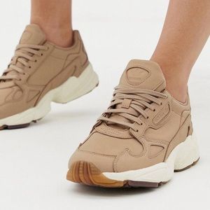 Adidas Originals Falcon Nude leather “ash pearl”